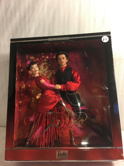 Collector NIB Barbie Mattel Edition Tango Barbie and Ken Designed Exclusivelt FAO SCHWARZ 13.5"T Box