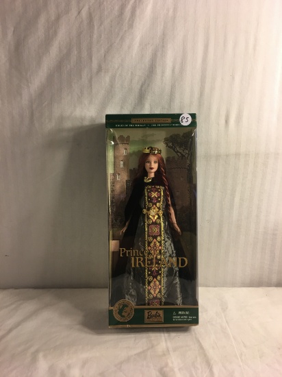 Collector NIB Barbie Mattel Edition Dolls Of The World  Princess Ireland Doll 12.5'Tall Box Size