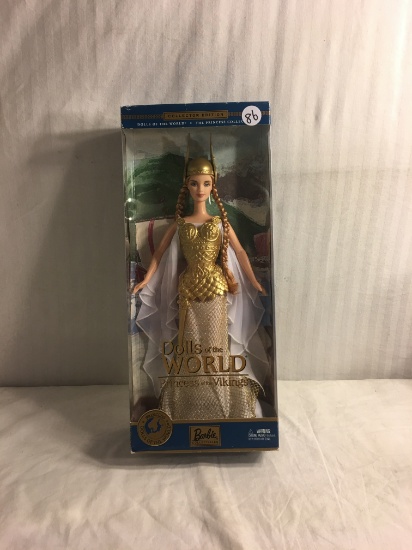 Collector NIB Barbie Mattel Edition Dolls Of The World Princess Of The Vikings Doll 12.5"Tall Box Si