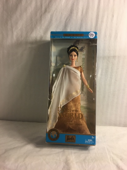 Collector NIB Barbie Mattel Edition Dolls Of The World Princess Of Ancient Greece Doll 12.5"T Box