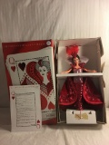 Collector NIB Barbie Mattel Edition Queen Of Hearts Barbie By Bob Mackie Doll 16