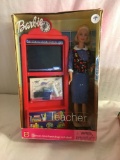 Collector Barbie Mattel Teacher School Room Backrop Doll 13.5