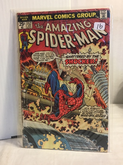 Collector Vintage Marvel Comics The Amazing Spider-man Comic Book No.152