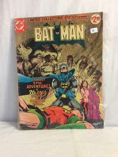 Collector Vintage Limited Edition Presents Batman Eic Adventure A 76 Page Novel In Comics Magazine