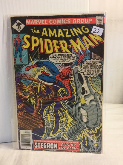 Collector Vintage Marvel Comics The Amazing Spider-man Comic Book No.165