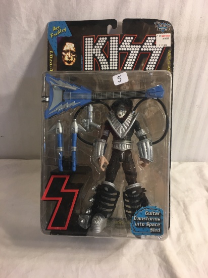 Collector NIB McFarlane Toys KISS Ultra-Action Figures Ace Fzehley Action Figure 7-8"Tall