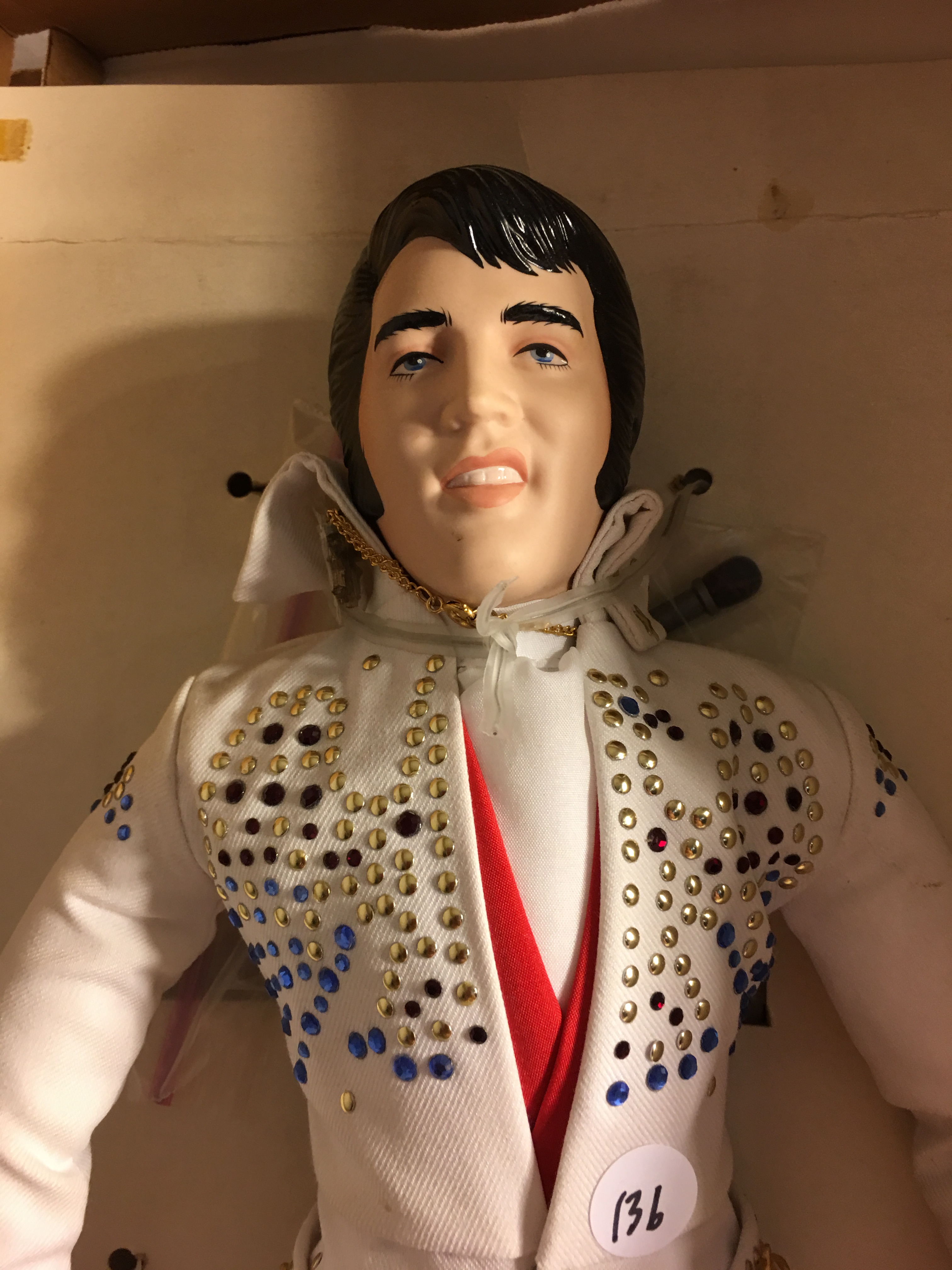 Elvis Presley Super Gold Elvis Limited Edition 1984 World Doll