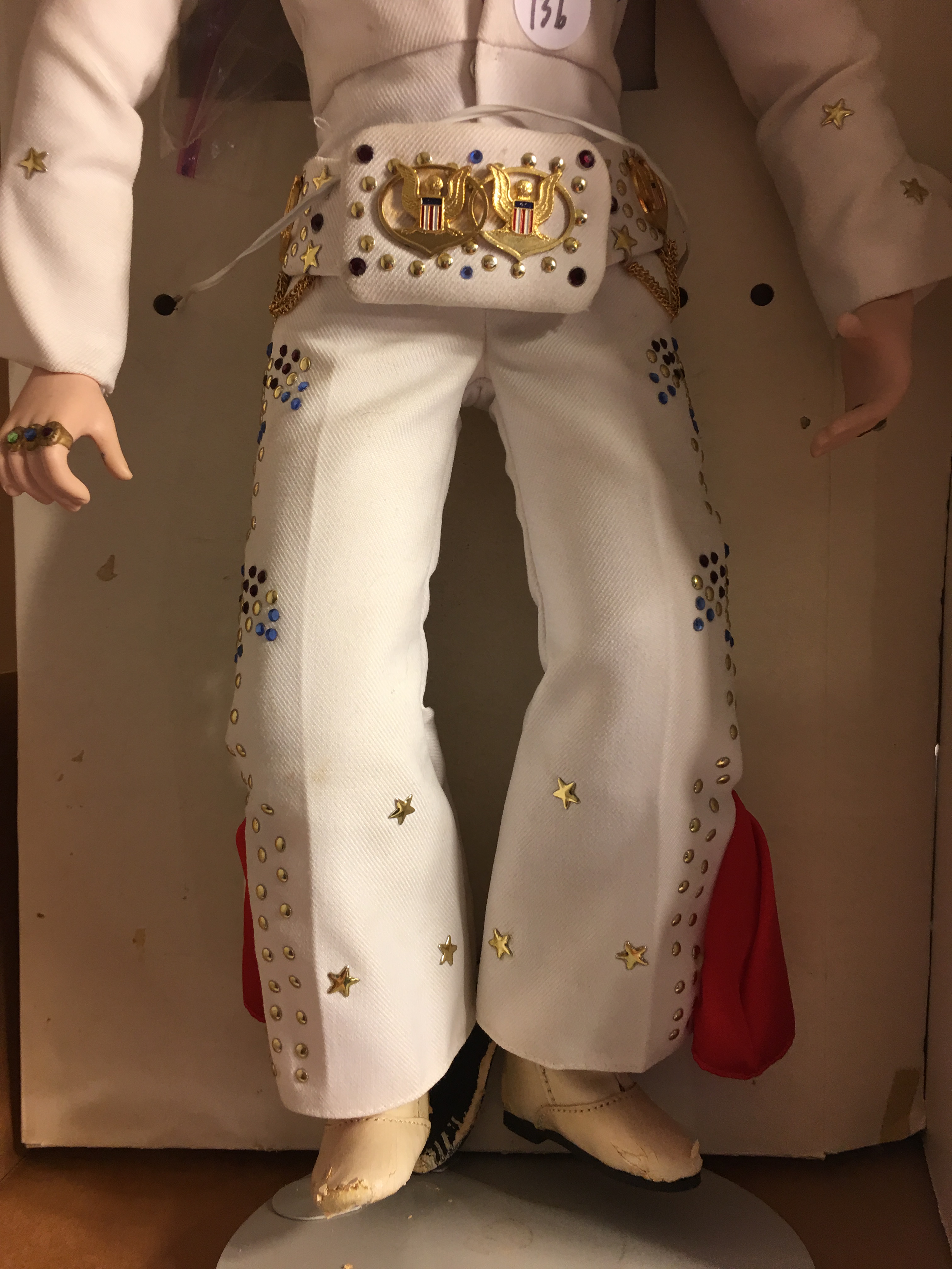 Elvis Presley Super Gold Elvis Limited Edition 1984 World Doll