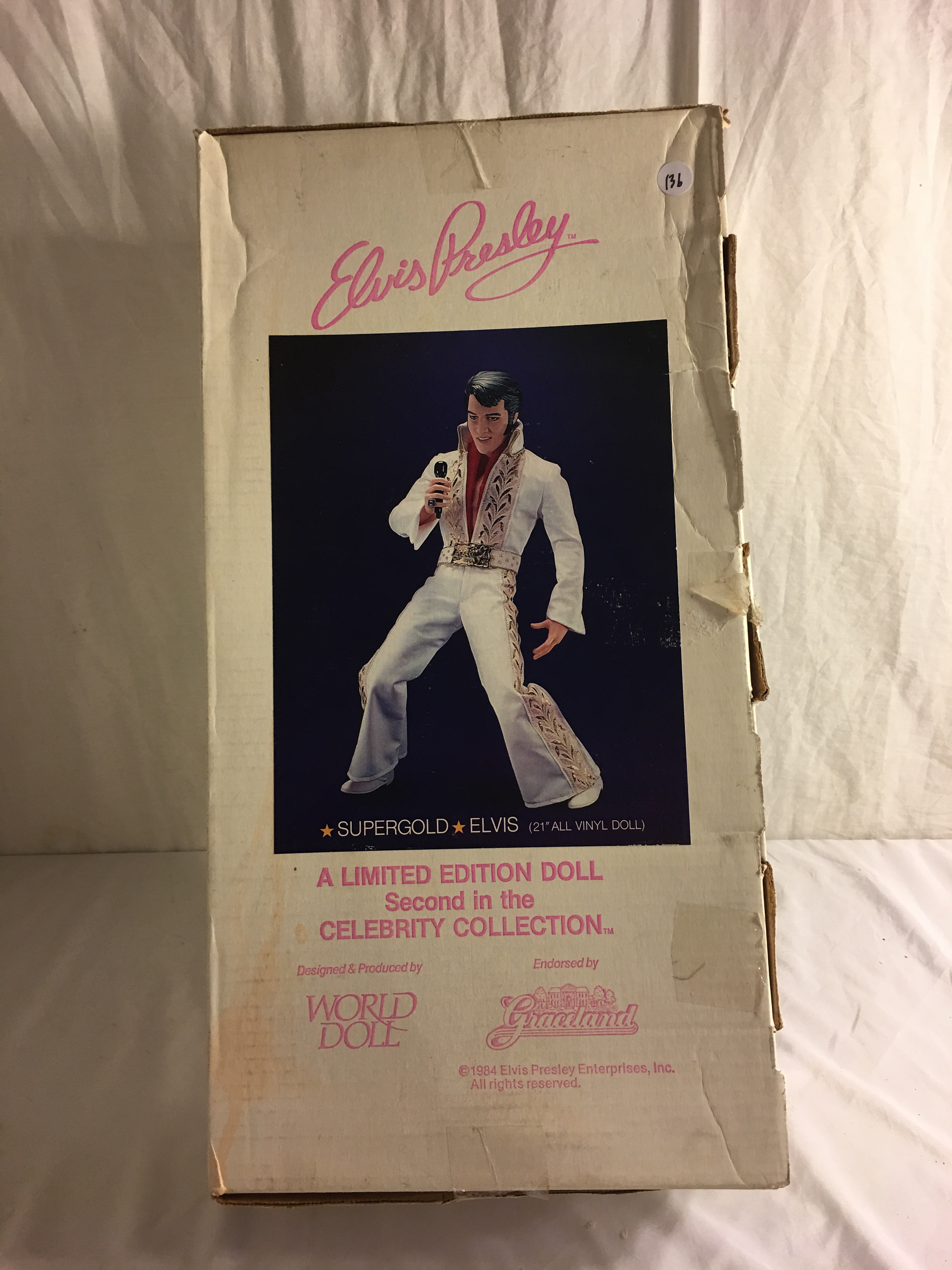 エルヴィスプレスリースーパーゴールド・エルヴィス限定版 1984年ワールドドール Supergold Elvis Presley 21