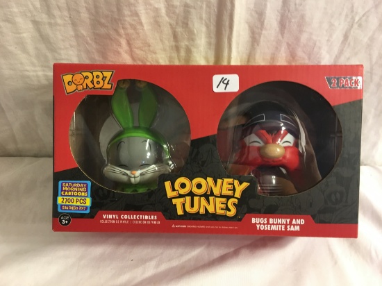 NIB DORBZ Funko Looney Tunes Saturday Morning Cartoons SD2017  Bugs Bunny & Yosemite Sam