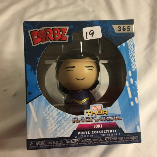 NIB DORBZ Funko Marvel Thor Ragnarok "Loki #365" Vinyl Collectible Figure 3-4"Tall