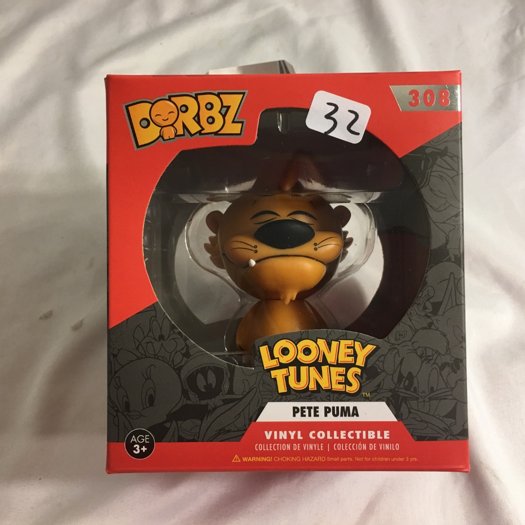 Funko Looney Tunes Dorbz Pete Puma Vinyl Figure NEW Toys Collectibles