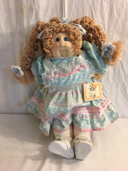 Collector Loose Vintage 1987 Original Cabbage Patch Kids Doll "Ivy Debra" Doll Size:22-23"tall