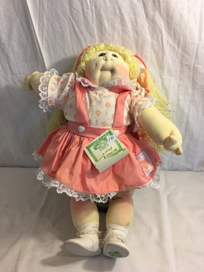 Collector Loose Vintage 1989 Cabbage Patch Kids "Little Caroline" Doll Size: 24"Tall