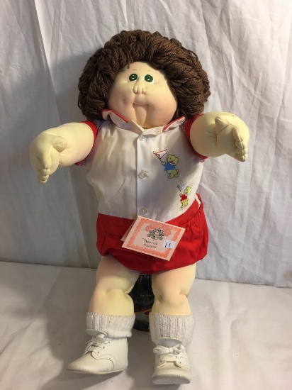 Collector Loose Vintage 1984 Cabbage Patch Kids Prentice Nelson Doll Size: 22.5"Tall