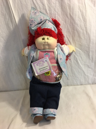 Collector Loose Vintage 1980 Original Cabbage Patch Kids Doll Soft Sculptures Doll Size:16"tall