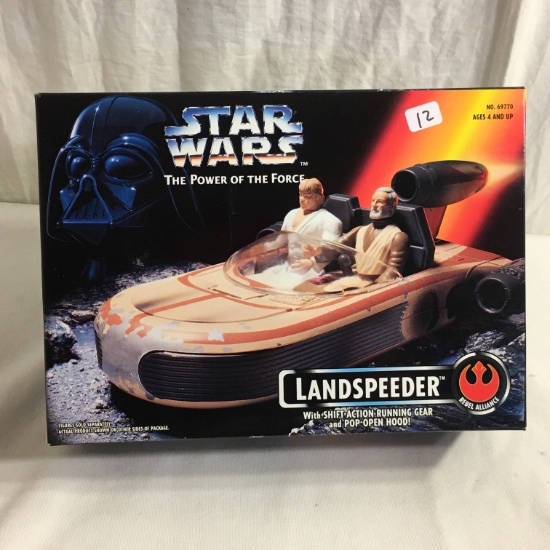 Collector NIB Star Wars The Power Of The Force Landspeeder No.69770 Box Size:7.5x10.5