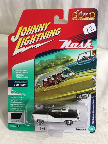 NIP Johnny Lightning 1:64 Scale DieCast Metal Car Nash 1958 Nash Metropolitan Release 2