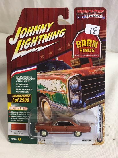 NIP Johnny Lightning 1:64 Scale DieCast Metal Car 1966 Ford Fairlane GT Release 1 Car