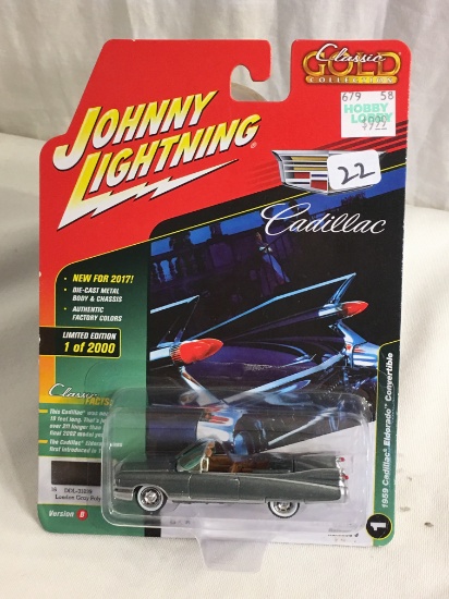 NIP Johnny Lightning 1:64 Scale DieCast Metal Car 1959 Cadillac Eldorado Convertible 2017 S