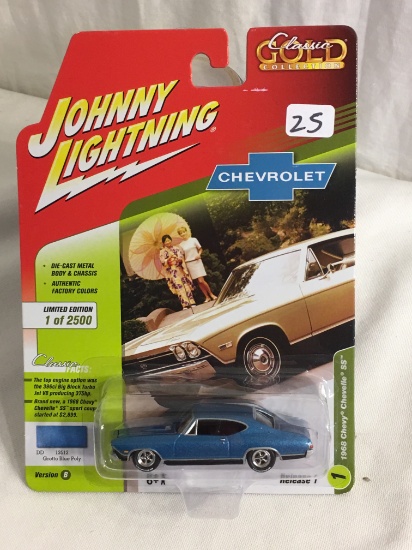 NIP Johnny Lightning 1:64 Scale DieCast Metal Car 1968 Chevy Chevlle SS Release 1 Car