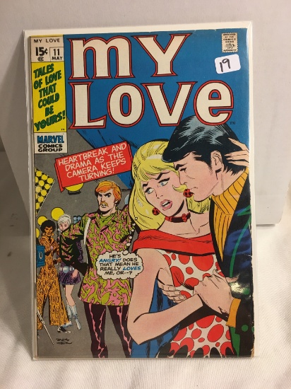 Collector Vintage Marvel Comics My Love No.11 Comic Book