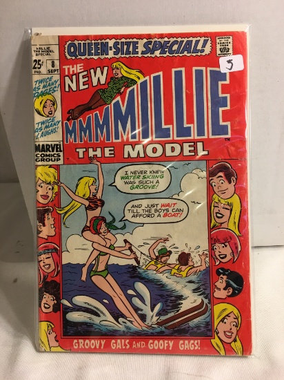 Collector Vintage Marvel Comics Queen-Size Special The New Millie The Model No.8 Comic Book