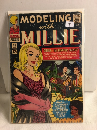 Collector Vintage Marvel Comics Modeling With Millie No.48 Comic Book