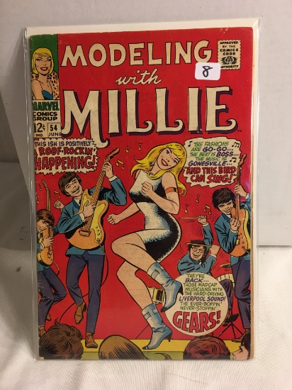 Collector Vintage Marvel Comics Modeling With Millie No.54 Comic Book