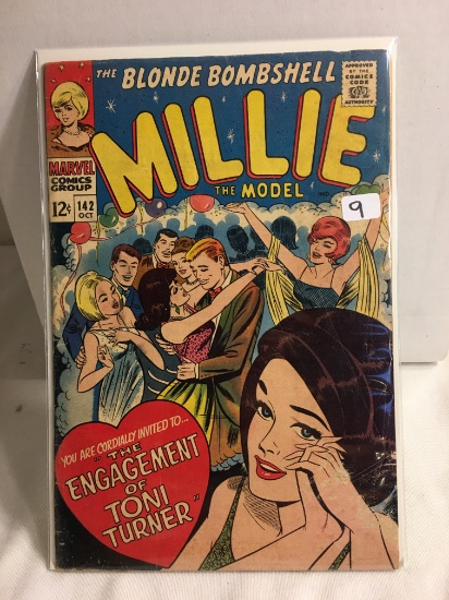 Collector Vintage Marvel Comics The Blonde Bombshell Millie The Model No.142 Comic Book