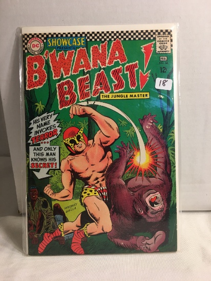 Collector Vintage DC, Superman National Comics Showcase Presents B'Wana Beast No.66 Comic Book