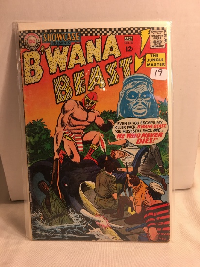 Collector Vintage DC, Superman National Comics Showcase Presents B'Wana Beast No.67 Comic Book