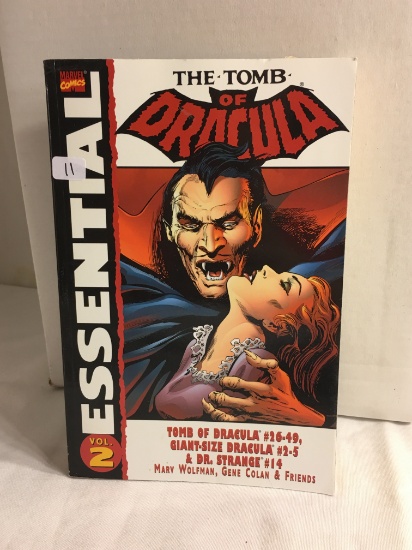 Collector Marvel Comics Essential The Tomb Of Dracula Volume Two Book