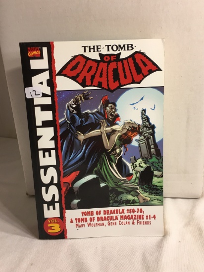 Collector Marvel Comics Essential The Tomb Of Dracula Volume Three Book