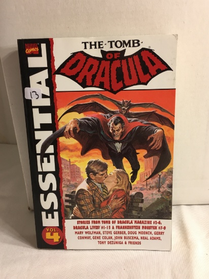 Collector Marvel Comics Essential The Tomb Of Dracula Volume Four Book