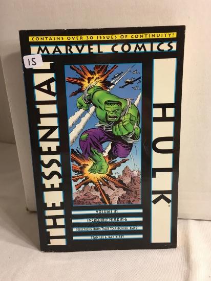 Collector Marvel Comics The Essential Hulk Comic Book Volume #1