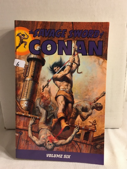 Collector Dark Horse Books - The Savage Sword Of Conan Volume Six Book