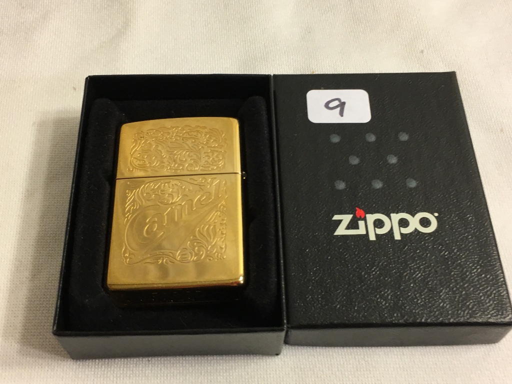 Collector H Zippo XI Bradford Made in USA Camel Gold Color Tone Pocket  Lighter 2.1/4"Tall | Art, Antiques & Collectibles Collectibles Other  Collectibles | Online Auctions | Proxibid