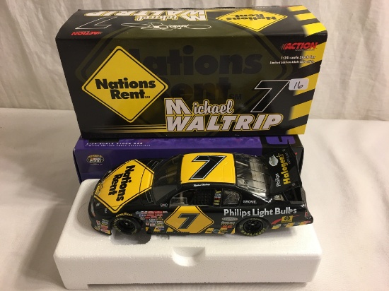 Action Racing 2000 Monte Carlo Michael Waltrip #7 Nations Rent 1:24 Scale Stock Ltd. Edt. #11265