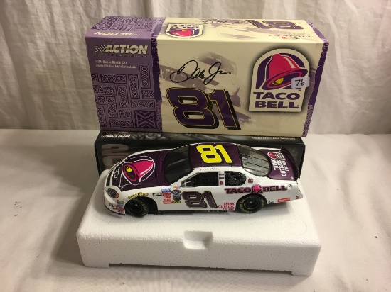 Action  2004 Monte Carlo Earnhardt Jr. #81 Taco Bell 1:24 Scale Stock Car Limited Edt. P/N 106898