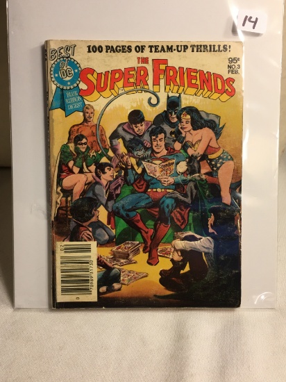 Collector Vintage 1980 DC, Blue Ribbon Digest The Super Friends No.3 Comic