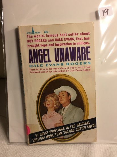 Collector Vintage 1963 Angel Unawre Dale Evans Rogers Spire Book