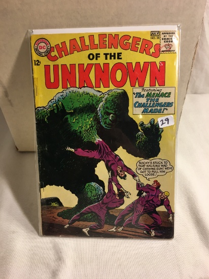 Collector DC, Comics Superman Natonal Challengers Of The Unknown Comic Book No.38