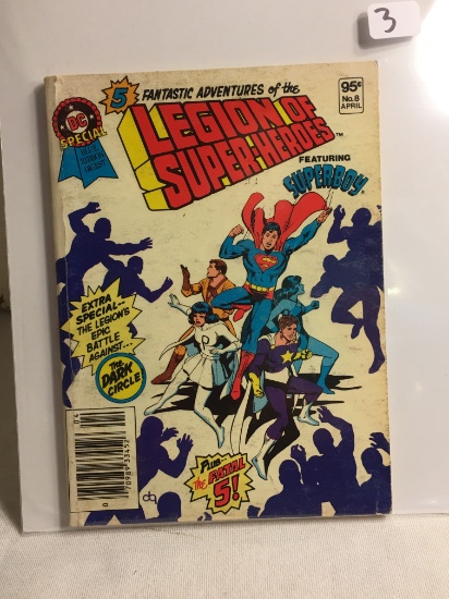 Collector Vintage 1981 DC, Special Blue Ribbon Digest Legion of Super-heroes No.8
