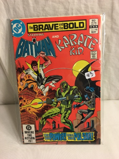 Collector Vintage DC Comics the Brave an dthe Bold Starring batman and Karate Kid #198