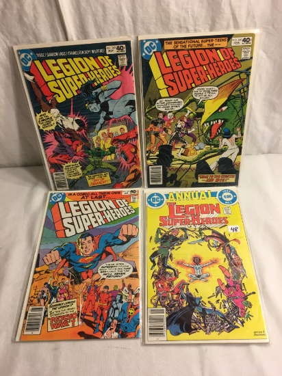 Lot of 4 Pcs Vinatge DC, Comics The Legion Of The Super-Heries No.1.259.260.263.
