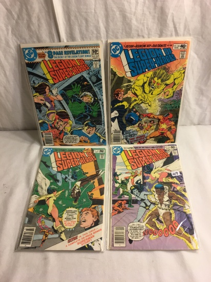 Lot of 4 Pcs Collector Vinatge DC, Comics The Legion Of The Super-Heries No.264.265.266.267.