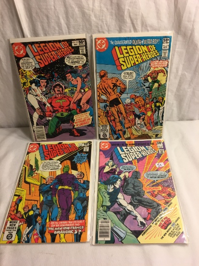Lot of 4 Pcs Collector Vinatge DC, Comics The Legion Of The Super-Heries No.272.273.274.275.