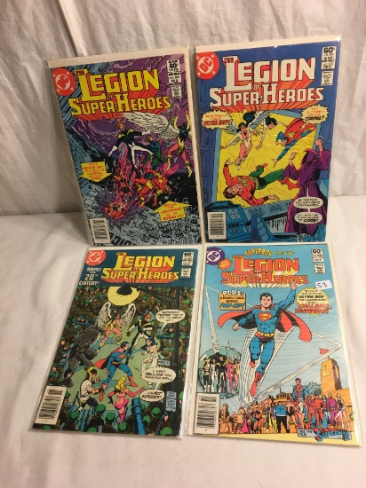 Lot of 4 Pcs Collector Vinatge DC, Comics The Legion Of The Super-Heries No.280.281.282.284.