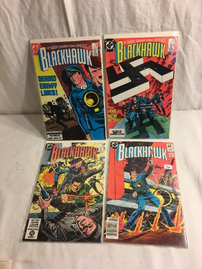 Lot of 4 Pcs Collector Vintage DC, The New Blackhawk Comic Books No.264.265.266.267.